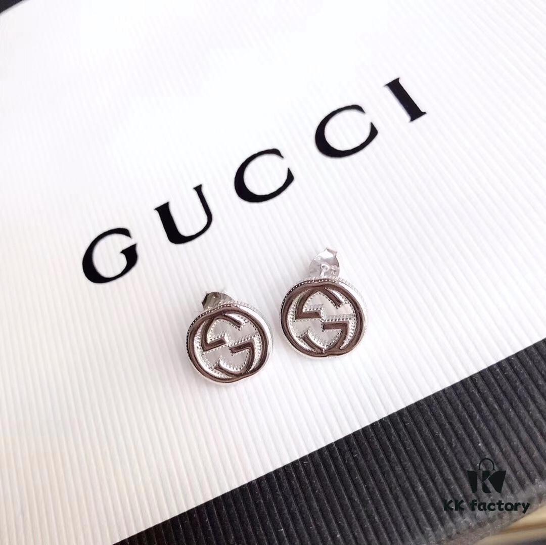 692feef299f2d84055c8d347 New Arrival Gucci Double G Stud Earrings