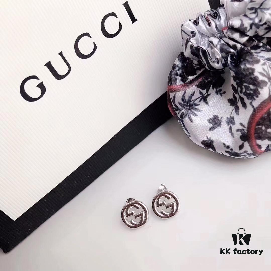 692feef499f2d84055c8d34b New Arrival Gucci Double G Stud Earrings
