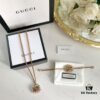 692feef699f2d84055c8d350 New Year Gift 🎁 2020 New Gucci Double G Full Diamond Necklace Bracelet, Counter-Matching Brass Material