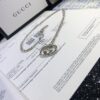 692fef0799f2d84055c8d36d Gucci Real Photo One-to-One Replica Sticker, Labels, Receipt Included, Pure Silver Double G Necklace, Unisex Fashion Minimalist Design