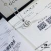 692fef0a99f2d84055c8d372 Gucci Real Photo One-to-One Replica Sticker, Labels, Receipt Included, Pure Silver Double G Necklace, Unisex Fashion Minimalist Design