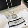 692fef0e99f2d84055c8d379 Gucci Necklace, Real Photo Match, 1:1 Replica with Stickers, Tags, Labels, and Receipt Included, Gucci Fashion Simple Style Unique Design Silver Made Refined Double G Pendant Unisex Trending Hot Item