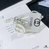 692fef1199f2d84055c8d37f Gucci Necklace, Real Photo Match, 1:1 Replica with Stickers, Tags, Labels, and Receipt Included, Gucci Fashion Simple Style Unique Design Silver Made Refined Double G Pendant Unisex Trending Hot Item