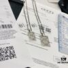692fef1599f2d84055c8d387 Gucci Official Photos Replica One-to-One Sticker, Labels, Receipt Included, Gucci Ghost Skull Necklace, Double G Texture Pendant, Artistic Design, 65cm Chain Length, Must-Have for Fashion Enthusiasts