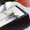 692fef1f99f2d84055c8d39e Sterling Silver Gucci Plated Double Key Pendant Necklace, Unisex Design with Dual-Tone Contrast for Men and Women, 55cm Chain Length, Ideal for Gifting or Personal Use