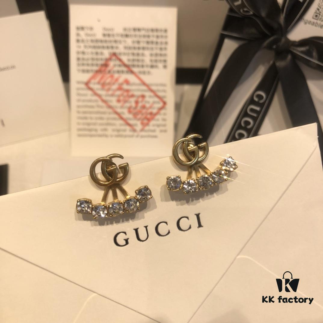 692fef3d99f2d84055c8d3c8 GUCCI Double G Multi-Wear Stud Earrings