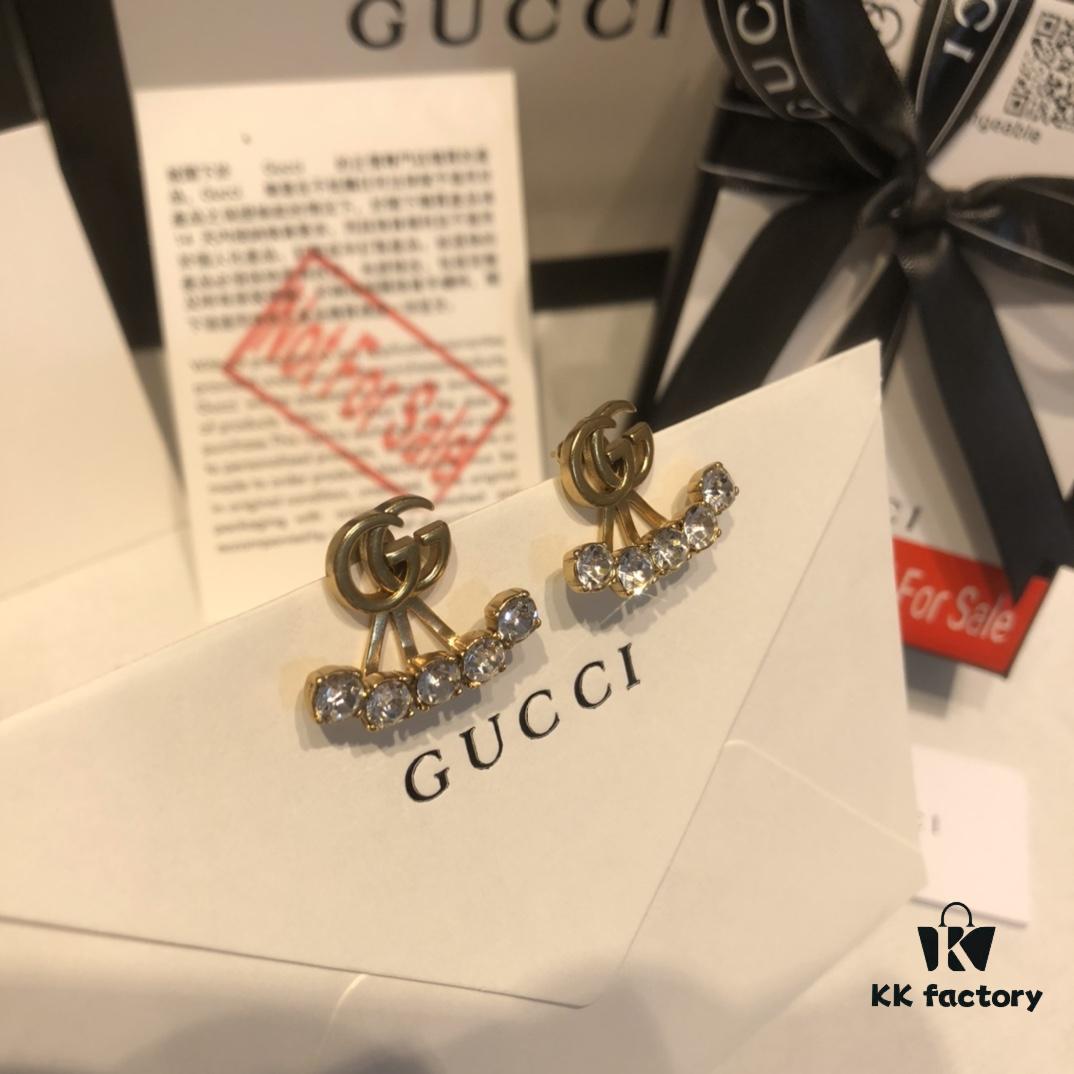 692fef3d99f2d84055c8d3c9 GUCCI Double G Multi-Wear Stud Earrings