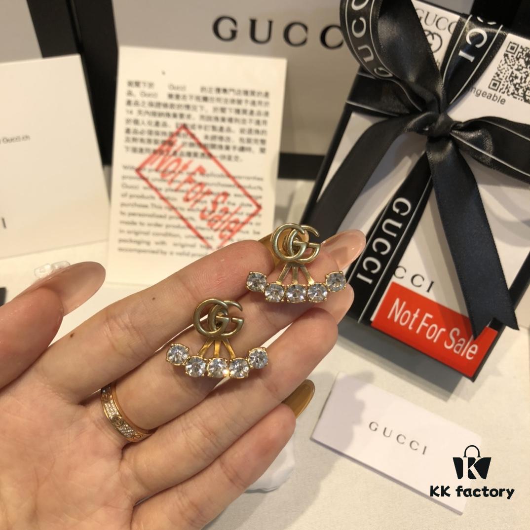 692fef3d99f2d84055c8d3ca GUCCI Double G Multi-Wear Stud Earrings