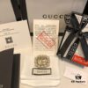 GUCCI Pearl Double G Brooch