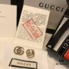 692fef4f99f2d84055c8d3ea GUCCI Full Diamond Double G Stud Earrings