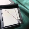 692fef5f99f2d84055c8d3fc Authentic Replica (Matching Quality) New Arrival Gucci Cactus Silver Chain Necklace with Interlocking G Pendant