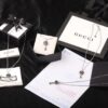 New Arrival Gucci Sterling Silver Key Necklace