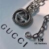 G Brand Sterling Silver Double G Twisted Rope Set