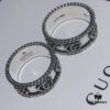 692fef7799f2d84055c8d428 Latest New Arrival 🆕🔥 Gucci Double G Twisted Ring 💍 Thick and Bold Design, Unisex Wear