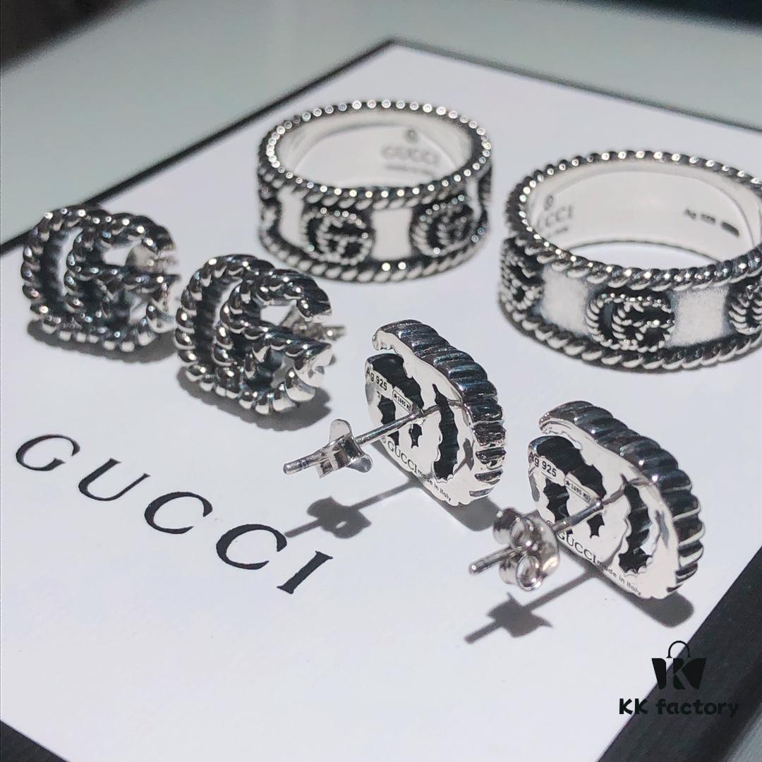692fef7899f2d84055c8d42c Latest New Arrival 🆕🔥 Gucci Double G Twisted Ring 💍 Thick and Bold Design, Unisex Wear