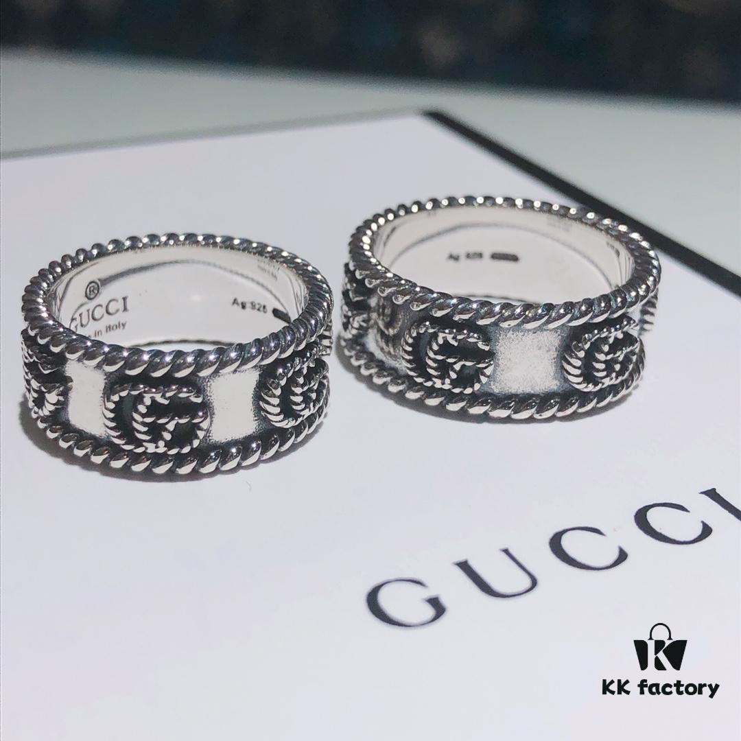 692fef7899f2d84055c8d42d Latest New Arrival 🆕🔥 Gucci Double G Twisted Ring 💍 Thick and Bold Design, Unisex Wear