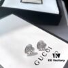 692fef7f99f2d84055c8d43e Exclusive Launch! Now Available! Authentic Custom Gucci Blind For Love Pure Silver Earrings, Heart-shaped Silver Studs Engraved with Iconic Gucci Motifs Including Eyes, Hearts, and the Phrase 'Blind For Love', Unisex Design Perfect for Couples, Comes with Full Packaging, Ideal as a Gift or for Personal Use!