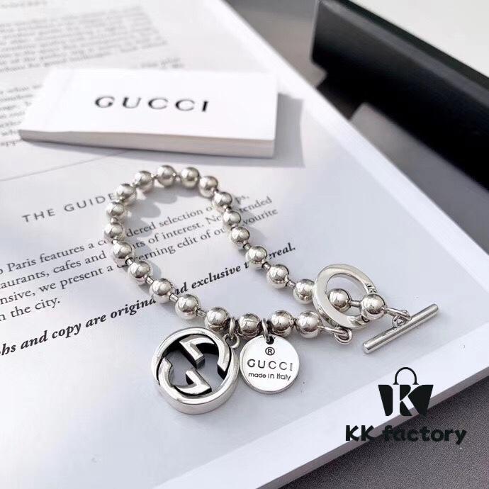 692fef8199f2d84055c8d447 Exclusive Launch! Finally Available! Authentic Custom Gucci Letter Pendant Bracelet, Double G Luxury Classic Bestseller!