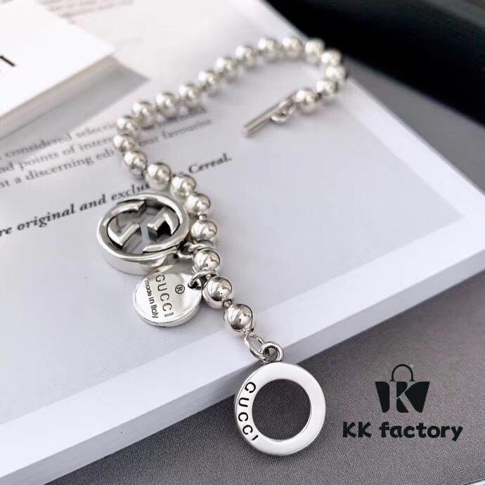 692fef8299f2d84055c8d448 Exclusive Launch! Finally Available! Authentic Custom Gucci Letter Pendant Bracelet, Double G Luxury Classic Bestseller!