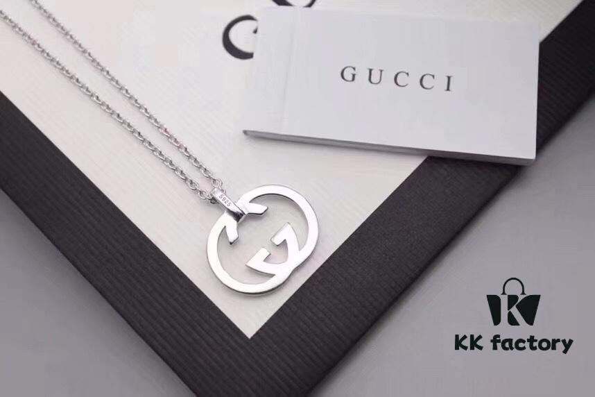 692fef8299f2d84055c8d44a Gucci Double G Interlocking Necklace ♥️ Popular Counter Bestseller