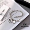 692fef8399f2d84055c8d44d Exclusive Launch! Finally Available! Authentic Custom Gucci Letter Pendant Bracelet, Double G Luxury Classic Bestseller!