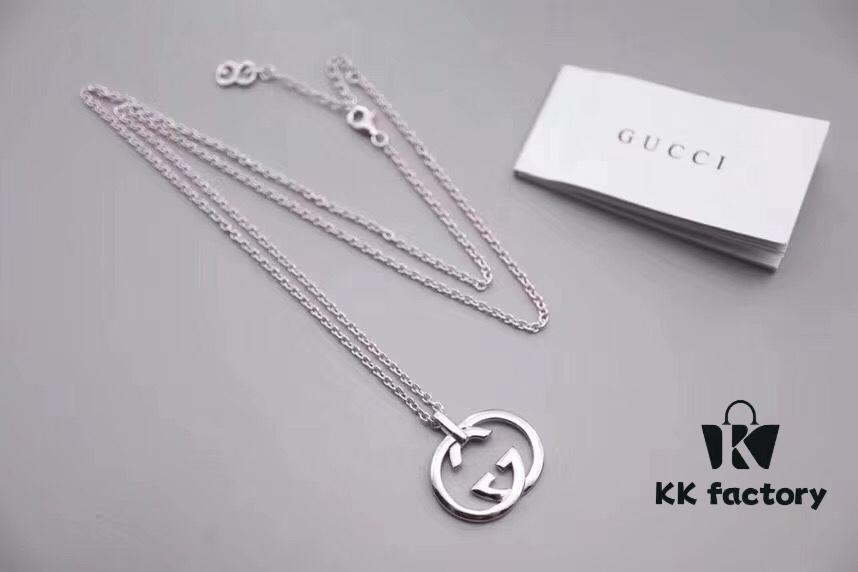 Gucci Double G Interlocking Necklace ♥️ Popular Counter Bestseller