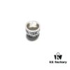 Gucci 3D Double G Carved Striped Pattern Ring