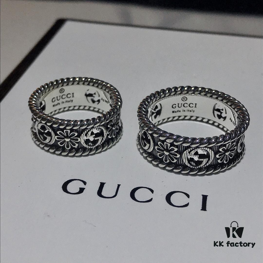 Gucci Double G Floral Ring 🌺