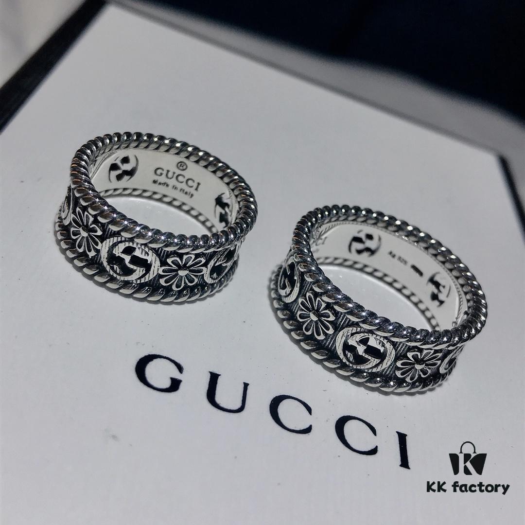 Gucci Double G Floral Ring 🌺