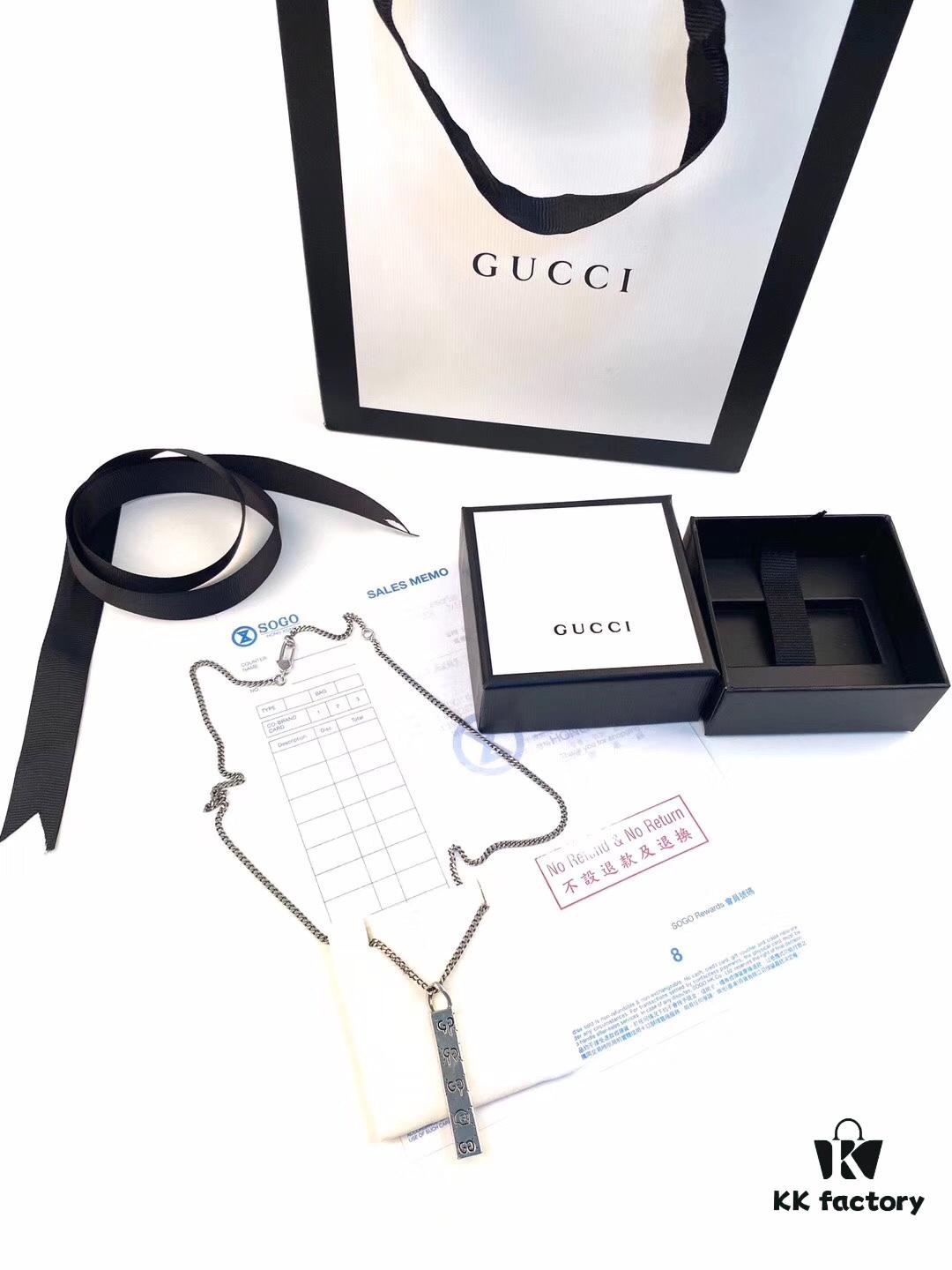 692fef9699f2d84055c8d47a Authentic Replica (Matching Version) Gucci Series Necklace 🔺 (Gucci-GHOST) Series Accessory to Awaken Vivid Sensibility. Simple, Fashionable, Independent and Unconventional – Playful Ghost Necklace 👻, Fresh and Delicate 🥰