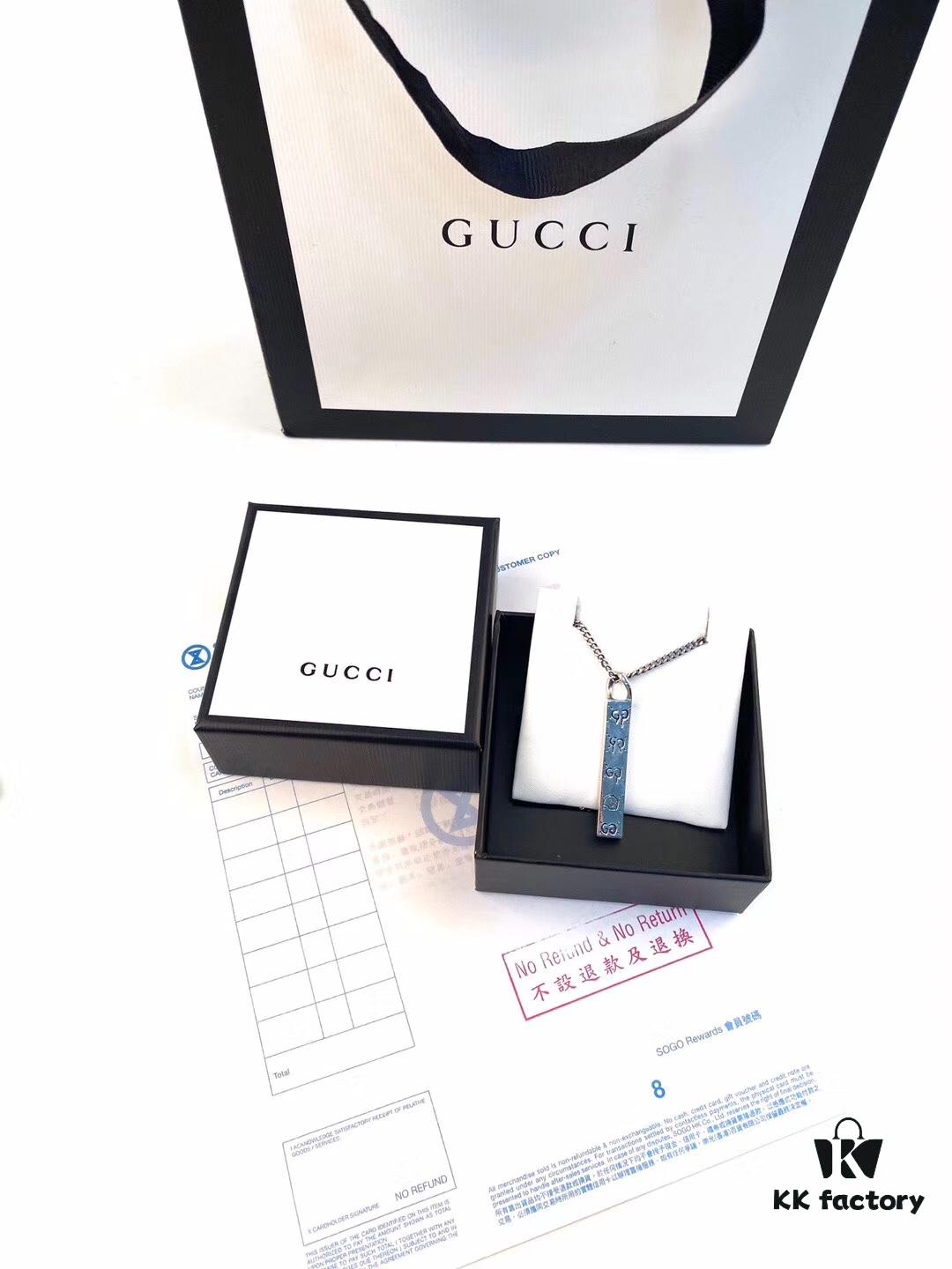 692fef9999f2d84055c8d480 Authentic Replica (Matching Version) Gucci Series Necklace 🔺 (Gucci-GHOST) Series Accessory to Awaken Vivid Sensibility. Simple, Fashionable, Independent and Unconventional – Playful Ghost Necklace 👻, Fresh and Delicate 🥰