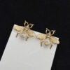 692fefa599f2d84055c8d490 Gucci Bee Stud Earrings with Vintage Charm, Sparkling Diamonds, Small and Exquisite