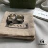 Gucci 925 Sterling Silver Double G Striped Vintage Ring