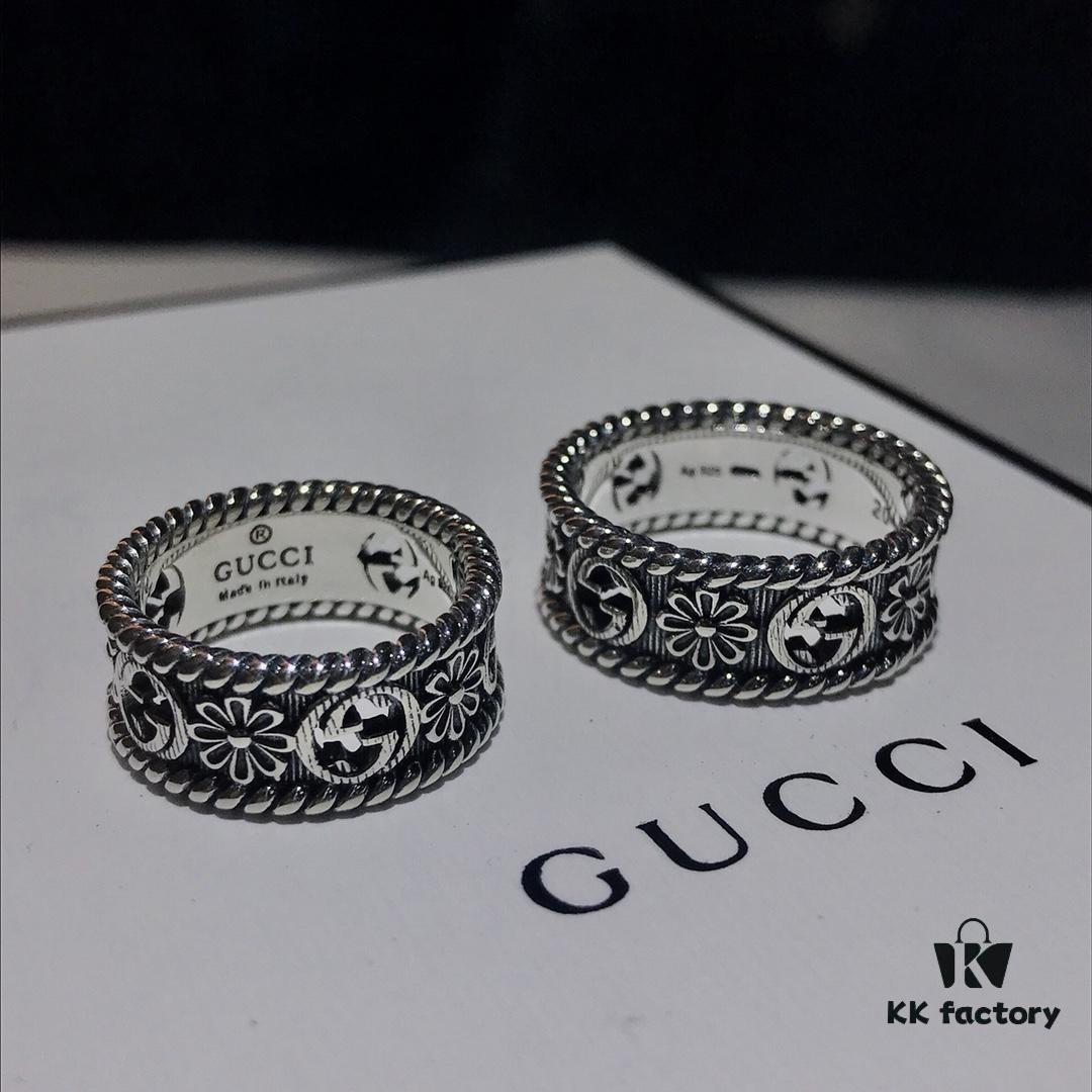 Gucci Double G Floral Ring 🌺
