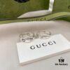 692fefb699f2d84055c8d4b4 Gucci Gucci 925 Sterling Silver Fearless Love Double G Floral and Bird Couple Ring