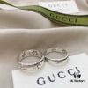 692fefb699f2d84055c8d4b5 Gucci Gucci 925 Sterling Silver Fearless Love Double G Floral and Bird Couple Ring