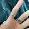 692fefbb99f2d84055c8d4bf Gucci 925 Sterling Silver Skull Pixie Couple Ring