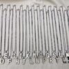 Gucci 925 Sterling Silver 26-Letter Vintage Necklace