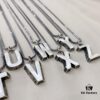 Gucci 925 Sterling Silver 26-Letter Vintage Necklace