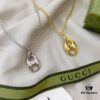 Gucci Gucci 925 Sterling Silver Pig Nose Necklace
