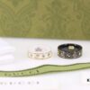 692fefec99f2d84055c8d513 Gucci Icon Series Bee Black Ceramic Couple Ring