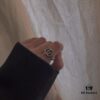 Gucci Gucci 925 Sterling Silver Double G Key Vintage Ring