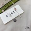 Gucci Gucci New Arrival 925 Sterling Silver Double G Floral Pink Mother-of-Pearl Bracelet