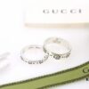692ff01d99f2d84055c8d56e Gucci Ghost Series Skeleton Unisex Matching Rings (Wide, Medium, and Narrow Widths)