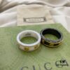 Gucci Icon Series 18K Gold Interlocking Double G Couple Ring