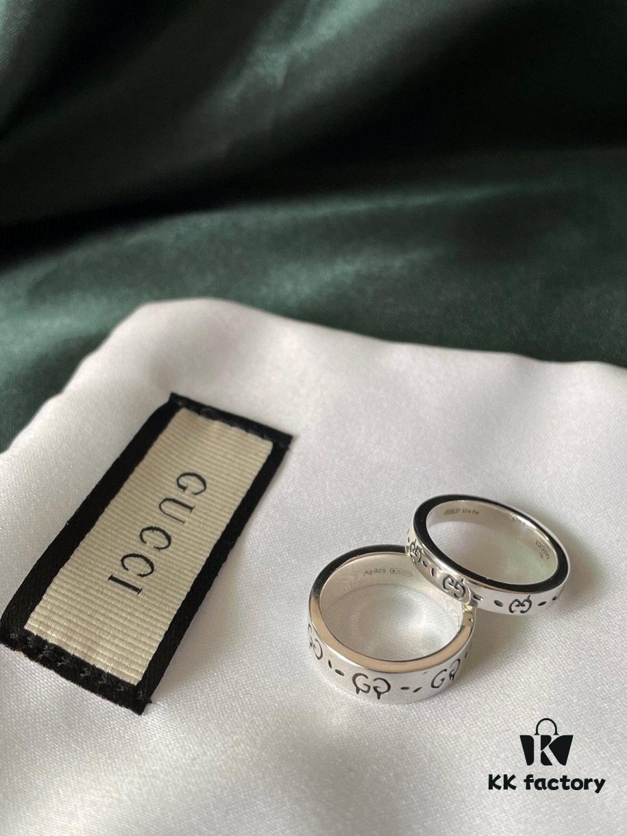 692ff05399f2d84055c8d5cd Gucci 925 Sterling Silver Skull Pixie Couple Ring