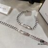 Gucci 925 Sterling Silver Wide Bracelet