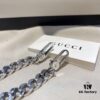 Gucci 925 Sterling Silver Wide Bracelet
