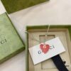 692ff06f99f2d84055c8d607 Gucci Gucci 925 Sterling Silver Interlocking Double G Red Enamel Heart Bracelet