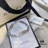 Gucci 925 Sterling Silver Wide Bracelet